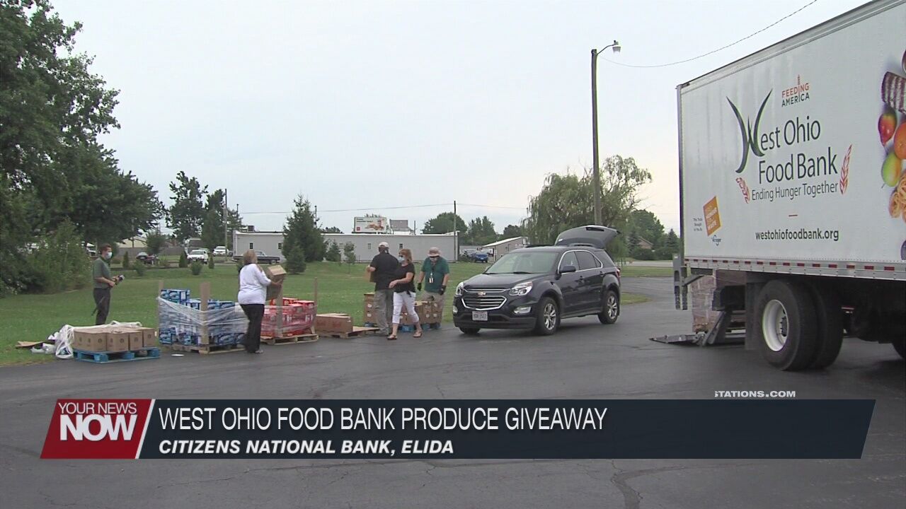 West Ohio Food Bank teams up to give away produce